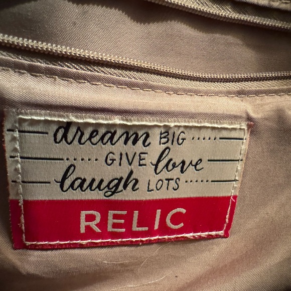 Floral Canvas Tote Bag with Brown Accents - Picture 8 of 8